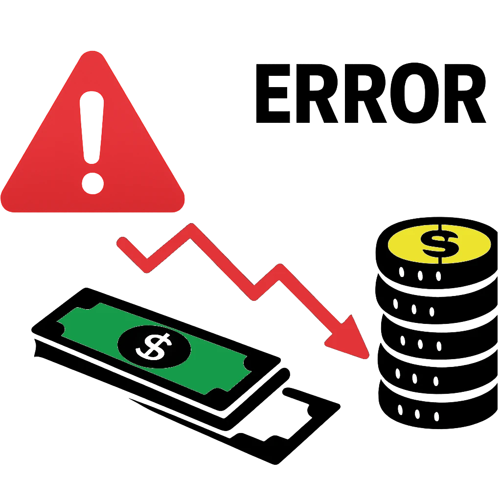 Errores comunes al gestionar tus finanzas personales